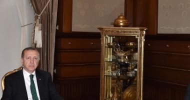 Cumhurbaşkanı ERDOĞAN, Başkan ZOLAN'ı Külliye'de Kabul Etti